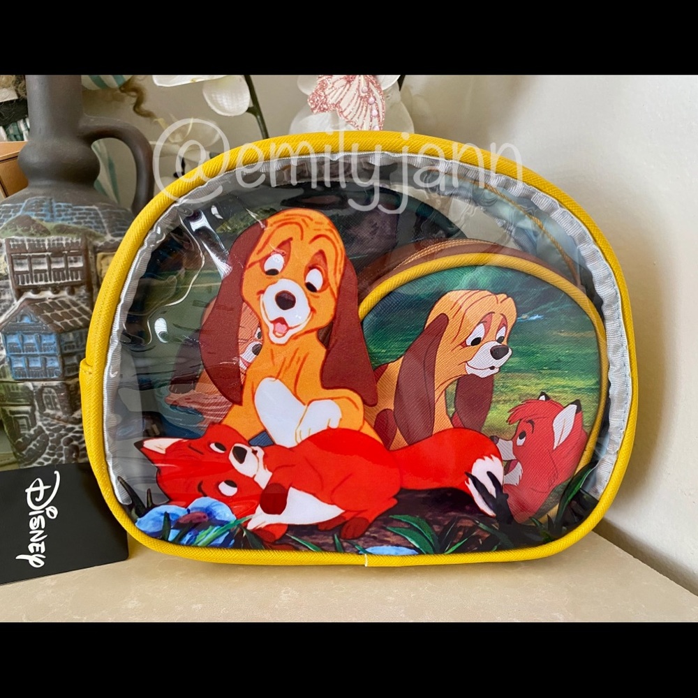 Fox & the Hound✨Cosmetic Bag Set - Picture 4 of 7